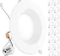 Sunco 16 Pack Retrofit LED Recessed Lighting 6 Inch, 2700K Soft White,  Dimmable Can Lights, Baffle Trim, 13W=75W, 965 LM, Damp Rated