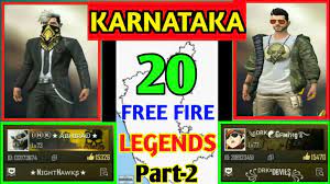 He is known for his flashy moves and deadly aim in fights. Karnataka Top 20 Legend Players In Free Fire Part 2 Youtube