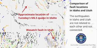 Exposure to lead in condors first became a concern, according to parish, in 2000, but it really showed up in 2002 and again in 2003. Utah Division Of Emergency Management Utah Dem On Twitter Answering Your Questions Is The Earthquake In Idaho Related To The Magna Earthquake We Did A Quick Search On The Usgs U S Quaternary