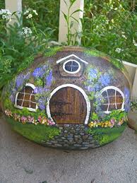 Hand Painting Flowers Fairies On Garden Rocks Garden Rock Art Painted Rocks Rock Painting Art