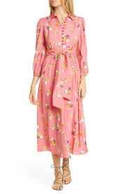 Bytimo Floral Midi Dress Nordstrom Floral Midi Dress Dresses Midi Dress