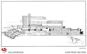 Scale Drawings Sections Elevations Fallingwater Google Search