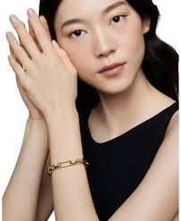 David Yurman Lexington Chain Bracelet in 18K Yellow Gold