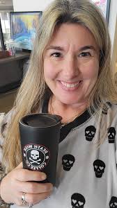 Granddaughter and friend watching a parade