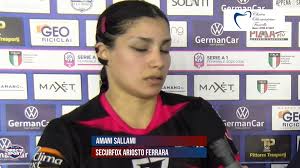 Abbiamo provato a metterci tutto, poi è venuta fuori la loro esperienza. Ho  visto una bella reazione dai miei compagni, siamo sulla strada giusta".  Così si è espresso al nostro microfono Amos