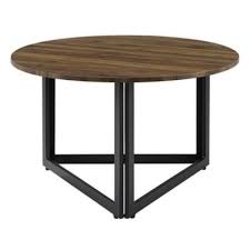 Share your finds with #bedbathandbeyond. Forest Gate Modern 30 Inch Round Coffee Table In Dark Walnut On Bed Bath Beyond Canada Ibt Shop