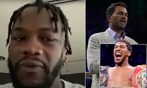 Deontay Wilder claims Eddie Hearn and Matchroom Boxing orchestrated Anthony  Joshua's rise to stardom