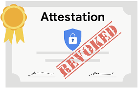 This is required by 400 cmr 6.00 / section 1 of chapter 257 of the acts of 2020. Google Online Security Blog Trust But Verify Attestation With Revocation