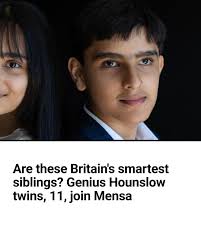 I fear my brother is the smartest person alive…