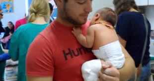 Dad Holding Baby Aleaha After Her First Ponseti Casts At 5 Days Old Holding Baby Club Foot Baby