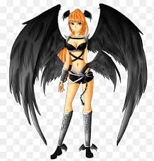 How to draw an anime dark angel. Fallen Angel Drawing Demon Anime Fallen Mammal Manga Png Pngegg