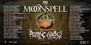 Слушать песни и музыку moonspell онлайн. Rotting Christ Announce European Tour Dates With Moonspell Metal Shock Finland World Assault