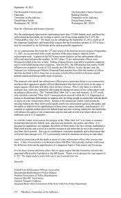 Blue alerts can protect law enforcement officers and communities. National Association Of Police Organizations Joint Law Enforcement Letter On S 357 National Blue Alert Act
