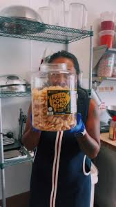 Things got a little crazy in the T-Rex Kitchen… we made a cookie with PORK  RINDS?!😱🐷🍪 Would you try it?