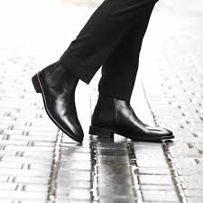 Looking for the best boots for men? Black Leather Chelsea Boots For Men Cassady Www Beatnikshoes Com