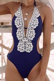Hermosa Love Lace One Piece Swimsuit Bestfashionhq Com Sheer One Piece Swimsuit One Piece Swimsuit Womens Swimsuits Bikini