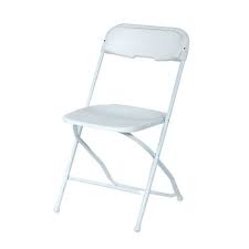 Samsonite chair in white, perfect for any kind of event. Samsonite Folding Chair White Chairs And Seating Rentals South Florida Event Rentals