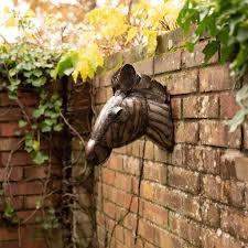 Zebra bronze sculpture watering hole. Zebra Head Recycled Metal Garden Sculpture By Chi Africa Notonthehighstreet Com