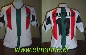 Venue name estadio municipal de la cisterna. Palestino Home Baju Bolasepak 2004 2005