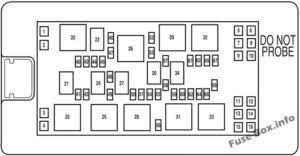 Fuse Box Diagram Ford Mustang 2005 2009 2006 Ford Mustang Fuse Box 2005 Ford Mustang