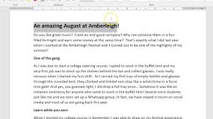 An example of how to structure and write an effective article. Aqa Paper 2 Magazine Article Youtube