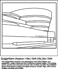 This is the currently selected item. Guggenheim Museum Coloring Page Crayola Com