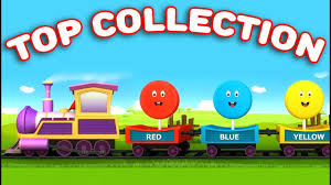 Learn Colors With Colors Train For Kids Learn Numbers And Shapes With Train For Kids Collections Learning Colors Kids Learning Learning Numbers