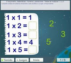 Actividades lúdicas aprendamos matemática jugando!!! Tablas De Multiplicar Juegos Interactivos Para Repasar Y Aprender
