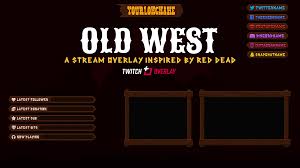 Old West Red Dead Redemption 2 Rdr2 Overlay Twitch Overlay Even if they just add text for players in close proximity and posse's it would be very helpful. old west red dead redemption 2 rdr2 overlay