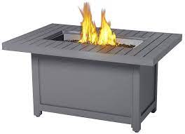 Patioflame® outdoor fireplaces with traditional logs or modern glass the patioflame® makes rugged and lightweight the napoleon uptown patioflame® table is a cast aluminum, linear fire pit with a modern, cast concrete finish. Napoleon Hampton Rectangle Patioflame Table Friendly Firesfriendly Fires