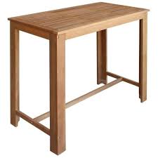 Maybe you would like to learn more about one of these? Table Haute Mange Debout Bar Bistrot Bois D Acacia Massif 120 X 60 X 105 Cm 0902062 Cdiscount Maison