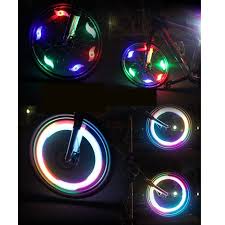 Agptek Multi Color 6pcs Flexible Waterproof Silicone Bike Light Bicycle Cycling Spoke Wire Tire Tyre Silicone Led Wheel Walmart Com Bicycle Lights Bike Lights Bicycle Wheel