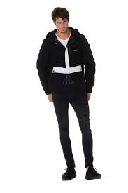 Magasinez les sweats col rond, sweats à capuchon, coton ouaté et kangourous avec les marques champion, fred perry, kappa, tommy hilfiger, adidas, lacoste, boss. Blouson Homme Horspist Kangourou Noir Blanc Cuir City Com