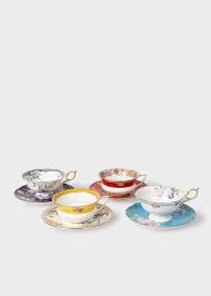 Draw attention with charming, embossed and heatproof bone china coffee cups and saucers at alibaba.com ideal for all events. Wonderlust Bone China Traditional Teacup Set By Wedgwood Paul Smith Asia