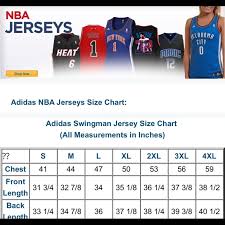For example, size 48/2 (or 48+2) is 5cm (approx.) longer in length than our regular fit. Adidas Swingman Jersey Size Chart The Future
