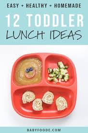 This borrows the things that make everyone love pizza (tomato, cheese) and applies them to something a little more impressive. 12 Healthy Toddler Lunch Ideas Quick And Easy Baby Foode