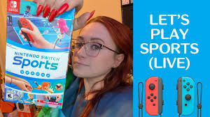 SWITCH SPORTS Launch Day!! Playing all the sports & honest first  impressions of online gameplay