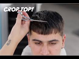If you're looking for cropped hairstyles for fine hair, then you've come to the right style. Barber Tutorial Crop Top Mid Drop Fade Youtube
