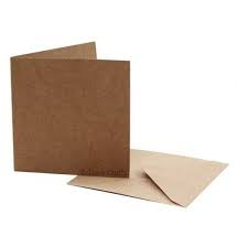 Don't buy envelopes for those special cards and invitations, make your own! 30 Dovecraft Small Square 5 X 5 Kraft Cards And Envelopes Card Making 240gsm For Sale Online Ebay