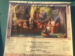 A 1959 Calendar From The Hurley Funeral Home In 2020 Funeral Home Home Phone Hometown