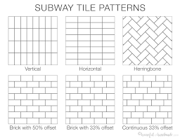 For the first design, we stacked the tile horizontally. Subway Tile Sheets Vs Individual Tiles Houseful Of Handmade