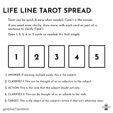 The first step for the the vast majority of tarot decks will contain 78 cards of two parts: Tarot Spread Life Line Tarot Spread Hermit S Mirror