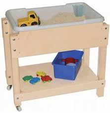 Junior Wooden Sand And Water With Lid Shelf 28x16 Sand Water Tables Sand And Water Table Sand And Water Water Tables