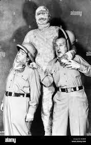 Abbott costello meet the mummy Black and White Stock Photos & Images - Alamy