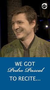 All the world's a stage. 🎭 Here's Pedro Pascal reciting Shakespeare!  #InsideTheActorsStudio