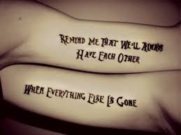 matching tattoos for mother and daughter quotes - Google Search ... via Relatably.com