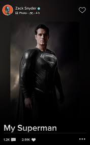 Namely, henry cavill's superman will get a chance to don the solar suit, the awesome black costume that we saw in the first trailer. Zack Snyder Dropped A Black Suit Superman Photo And Justice League Fans Are Freaking Out Cinemablend