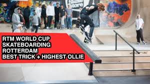 Maybe you would like to learn more about one of these? Rtm World Cup Skateboarding Rotterdam Best Trick Highest Ollie Flatspot Magazine