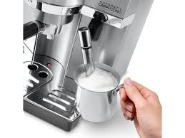 The rich fragrance of freshly ground beans holds the promise of an exceptional cup of espresso. De Longhi Dedica Cappuccino Maker Ec 860 Stainless Steel