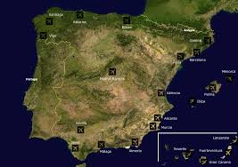 Aktualisieren sie ihre karte oder holen sie sich eine neue reisekarte. Landkarte Spanien Karte Der Flughafen Weltkarte Com Karten Und Stadtplane Der Welt